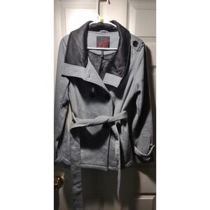 Yoki soft peacoat style‎ jacket size large H2
